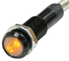 Indicator, Led Panel Mount, 8Mm, Yellow; Led Color Bivar - 46X9011 - Newark, An Avnet Company