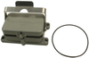 Bulkhead Housing, Size 48B, Metal; Heavy Duty Connector Type Harting - 04C8888 - Newark, An Avnet Company