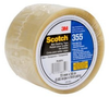 3M Scotch 355 Clear Standard Box Sealing Tape - 72 mm Width x 50 m Length - 3.4 mil Thick - 68751 - 051115-68751 - R. S. Hughes Company, Inc.