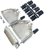 D Sub Conn, Plug, 9Pos, Solder Cup; D Sub Connector Type Multicomp Pro - 65AH0501 - Newark, An Avnet Company