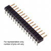 Headers, Male Pins - 2163R-36-ND - DigiKey
