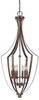 9133RT Foyer/Hall Lanterns-Open Frame - 690571 - Capital Lighting, Inc.