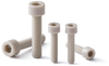 Plastic Screw - Hex Socket Head Cap Screw - Inch Thread - PEEK -- SPE-#10-24-1-C - Image