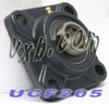 25mm Bearing UCF205 + Square Flanged Cast Housing -- Kit7350