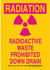 Radiation & Laser Sign - 129213 - Brady Corporation
