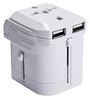 World Travel Power Adapter (White)