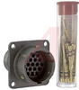 CONNECTOR,MILSPEC BOX MOUNTING RECEPTACLE,CLASS E,19 #20 CRIMP PIN CONTACT -- 70009864
