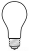 Standard Incandescent Lamp -- 150A21/RS-PK6-130