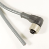 OBSOLETE - Alpha Connect Cordset - M12 Female 90° to Cut End - 22AWG 3 Poles - AW0300100 - Slate - 20M (65.6ft) -- ALPAW0300100-SL401 - Image