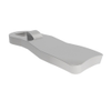 Quarter-Turn Cam Latch Cam, 20mm  Grip, Stainless Steel, Passivated - E5-8011 - Southco