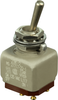 MICRO SWITCH TW Series Toggle Switch, 2 pole, 2 position, Solder terminal, Standard Lever, Military Part Number MS27717-22-1 - 2TW1-2 - Honeywell Sensing & IoT