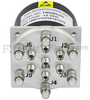 SP6T Latching DC to 40 GHz Terminated Electro-Mechanical Relay Switch, Self Cut Off, TTL, Indicators, Reset, 3W, 12V, 2.92mm - FMSW6323 - Fairview Microwave Inc.