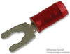 Terminal, Spade/fork, #6, Crimp, Red; Product Range Amp - Te Connectivity - 97F9921 - Newark, An Avnet Company