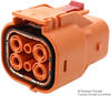 Power Connector, Plug, 4Pos, 11.1Mm; Product Range Amphenol Industrial - 01AC1749 - Newark, An Avnet Company