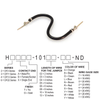 Jumper Wires, Pre-Crimped Leads - H3AAT-10106-B4-ND - DigiKey