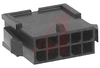 Connector, Soft Shell; Nylon; Plug; Black; 10; Dual; 0.118 in.; UL 94V-0 - 70082772 - Allied Electronics, Inc.