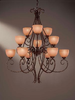 Large Chandeliers-Glass Shade - 221168 - Light Center (The)