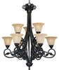 P4203-84 Mid. Chandeliers-Glass Up - 762349 - Capital Lighting, Inc.