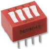 Switch, Spst, 4 Pos, Raised Rocker; No. Of Circuits Grayhill - 39K3468 - Newark, An Avnet Company