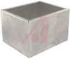 Enclosure;Box-Lid;Desktop;Aluminum;Natural;5x6x4 In;with Front and Back Covers - 70148216 - Allied Electronics, Inc.