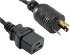 Power Cord, Nema L6-20P/iec C19, 8.2Ft; Connector Type A Quail Electronics - 72AC4337 - Newark, An Avnet Company