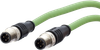 Shielded M12 Ethernet Connection Lines - 142m1d11050 - METZ CONNECT USA Inc.