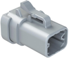 Automotive Housing, Plug, 4Pos, 25A; Product Range Amphenol Sine/tuchel - 66W6625 - Newark, An Avnet Company