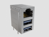 Modular Jack - RJE361882005 - Amphenol Communications Solutions
