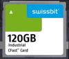 Industrial CFast Card, F-66, 120 GB, PSLC Flash, -40°C to +85°C - SFCA120GH3AA2TO-I-OC-22P-STD - Swissbit AG