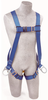 Protecta FIRST Blue Universal Vest-Style Body Harness - Polyester Webbing - 648250-02695 - 648250-02695 - R. S. Hughes Company, Inc.