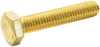 Hex Head Screw, Brass, M6, Pk100; Thread Size Imperial Tr Fastenings - 27AC4182 - Newark, An Avnet Company