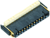 Ffc/fpc Connector, Receptacle, 4 Position, 1Row; Pitch Spacing Panasonic - 46T5844 - Newark, An Avnet Company