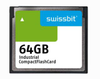 Industrial Compact Flash Card, C-500, 64 GB, SLC Flash, -40°C to +85°C -- SFCF064GH1AF4TO-I-QT-527-STD - Image