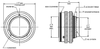 MIL Spec Connector - MIL-DTL-38999 II - MS27473T16B35P - Powell Electronics, Inc.