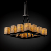 ALR-8663-15-MBLK Mid. Chandeliers-Glass Up - 660763 - Capital Lighting, Inc.