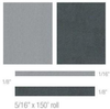 3M Scotchcal 74635 Light Charcoal Metallic / Silver Metallic Striping Automotive Tape - 5/16 in Width x 150 ft Length - 2 mil Thick - 051141-74635 - R. S. Hughes Company, Inc.