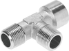 T-fitting - NPFC-T-2R12-G12-MMF - Festo Corporation