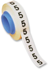 Pre-Printed Wire Marker Tape Roll, X, Black On White, 3.2Mm X 2.4M; Marker Type Panduit - 87F4654 - Newark, An Avnet Company