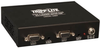 4-Port VGA with Audio over Cat5/Cat6 Extender Splitter, Box-Style Transmitter with EDID, 1920x1440 at 60Hz, Up to 1000-ft., TAA -- B132-004A-2 - Image