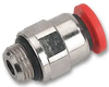 Pneumatic Fitting, Stem, Straight Adaptor, 6 Mm, 14 Mm, G1/8 Rohs Compliant Norgren - 68C9285 - Newark, An Avnet Company