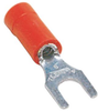 Conn, Terminal, Spade/fork, #10, Crimp, Red; Product Range Abb Thomas & Betts - 31F131 - Newark, An Avnet Company