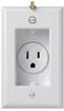 Clock Hanger Receptacle -- S3713W - Image