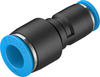 Push-in connector - QS-10-6 - Festo Corporation
