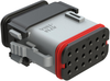 Automotive Housing, Plug, 18Pos, 13A; Product Range Amphenol Sine/tuchel - 80AH9020 - Newark, An Avnet Company