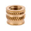 E-Z Sonic™ Threaded Insert for Plastic - Tapered - Single Vane - 1/4-20 -- TH-420-SV - Image