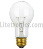 40-Watt Duro-Lite Incandescent A19 MED Clear - LS0175-2 - Litetronics International, Inc.
