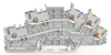 Multilevel installation terminal block - 2203-6546 - WAGO