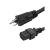 Power, Line Cables and Extension Cords - 5073-PCS112-BLK-10F-ND - DigiKey