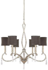 4066BS-541-CR Mid. Chandeliers-Drum Shades - 340412 - Capital Lighting, Inc.
