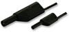 Test Lead, 2Mm Banana Plug To 4Mm Banana Plug, Black, 1 Kv, 10 A, 1 M Rohs Compliant Hirschmann Test And Measurement - 20T9436 - Newark, An Avnet Company